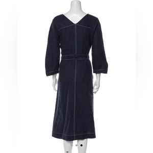 Sea New York Linen Midi Dress